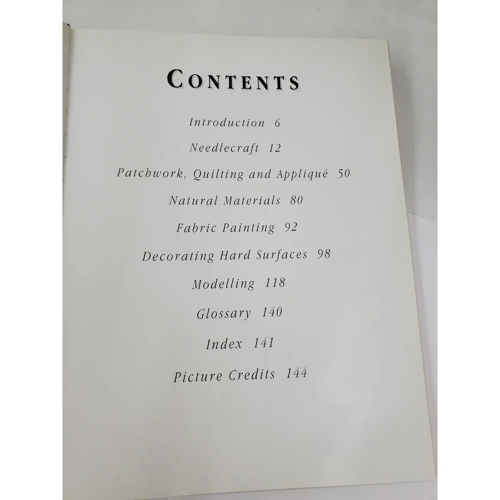 Traditional Country Crafts Victoria Dutton Hardcover 1996 Quilting Needlecraft